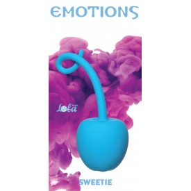 Голубой стимулятор-вишенка со смещенным центром тяжести Emotions Sweetie
